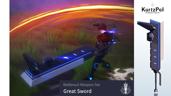 скриншот KurtzPel - Battlesuit Weapon Set 1