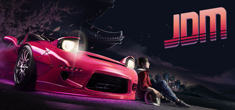 Steam header art for JDM: Japanese Drift Master
