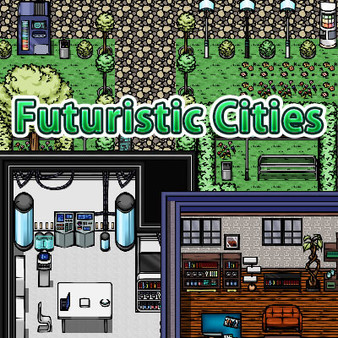 скриншот RPG Maker MV - Futuristic Cities 0