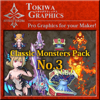 скриншот RPG Maker MV - TOKIWA GRAPHICS Classic Monsters Pack No.3 0