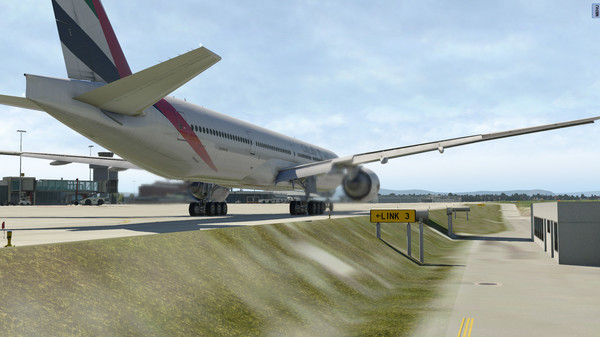 скриншот X-Plane 11 - Add-on: Aerosoft - Airport Genf 5