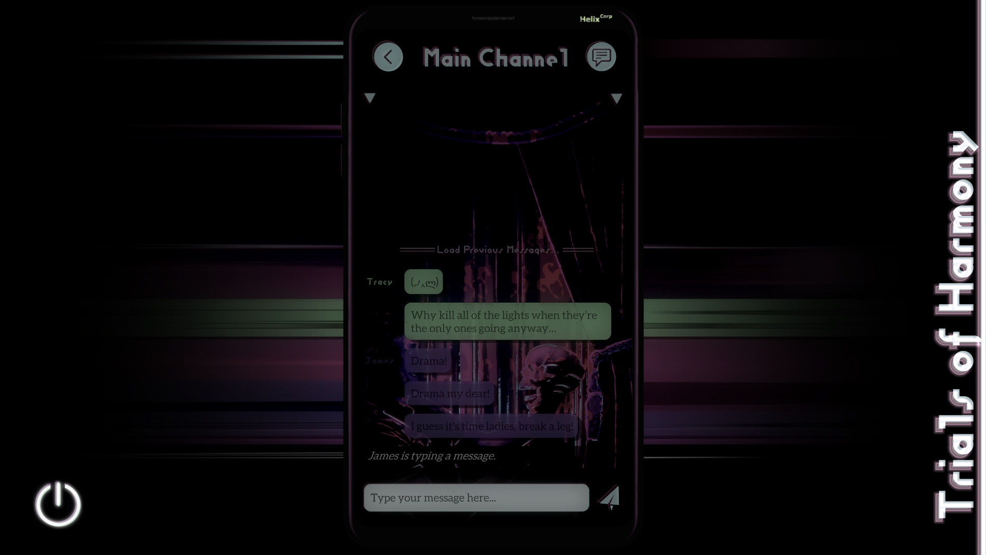 Trials of Harmony ~ A Found Phone Mystery Visual Novel #17