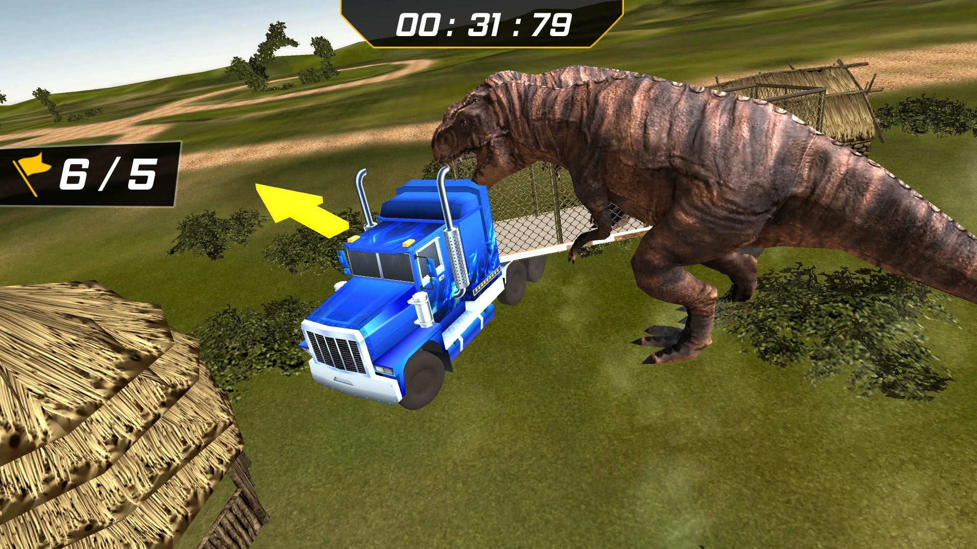 Steam Dino Zoo Transport Simulator