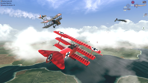 скриншот Warplanes: WW1 Sky Aces 0