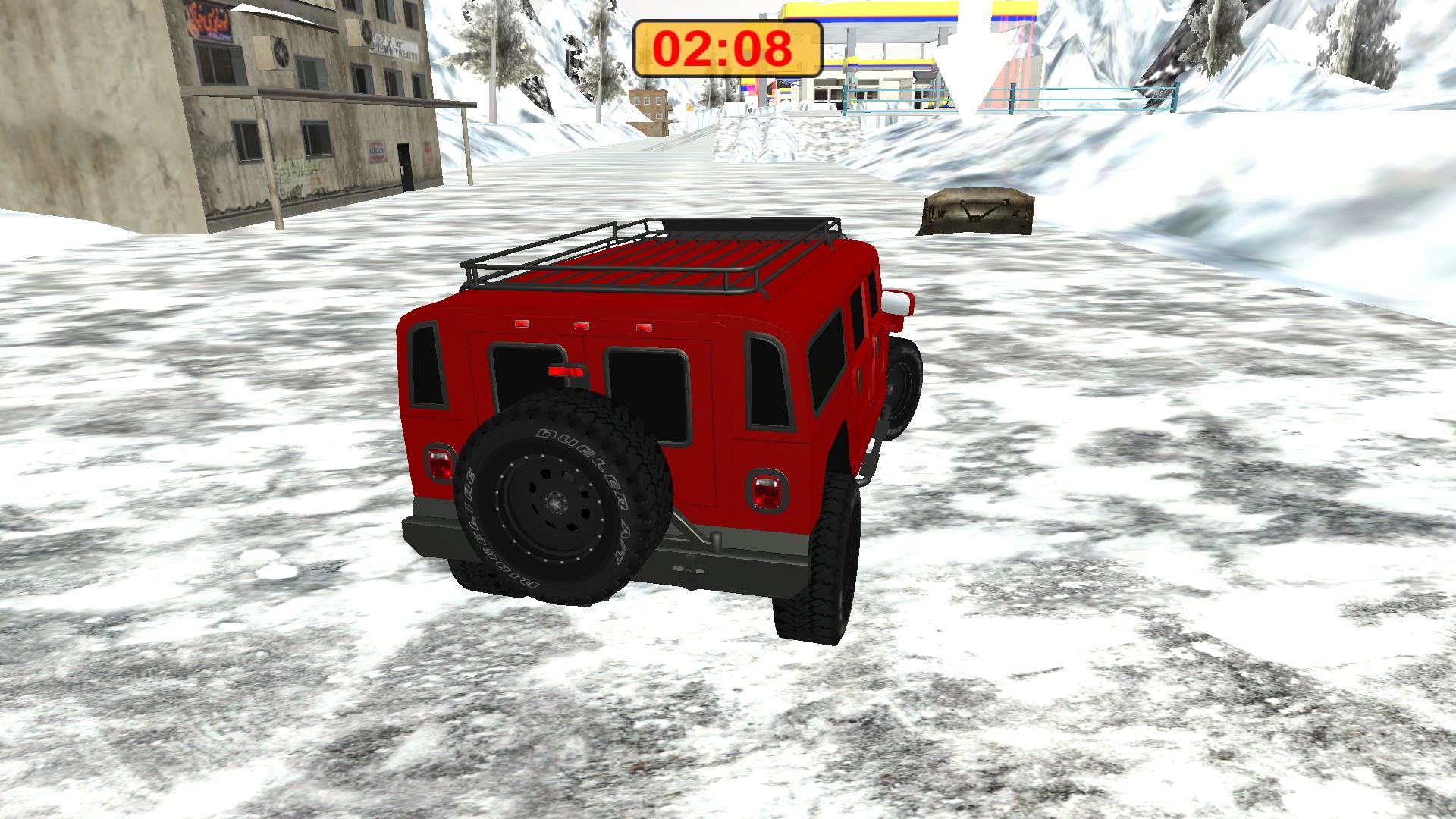 Despejo Off Road Snow Hill Jogos de simulador de condução de