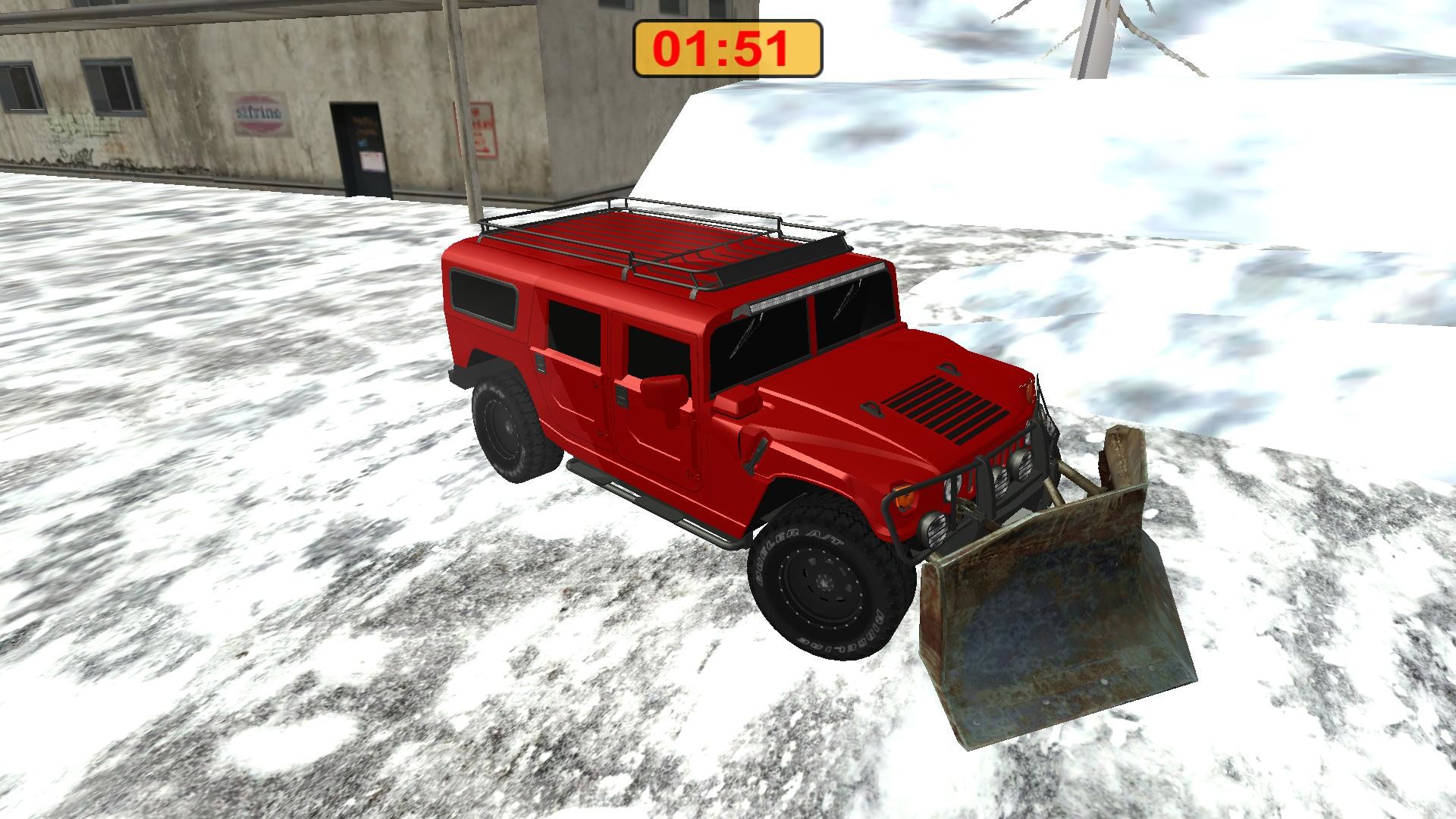 Despejo Off Road Snow Hill Jogos de simulador de condução de