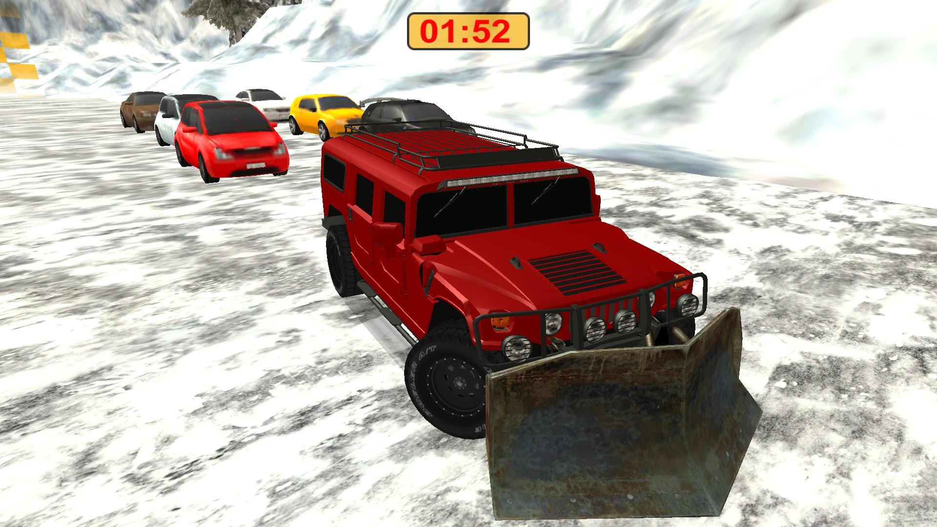 Despejo Off Road Snow Hill Jogos de simulador de condução de