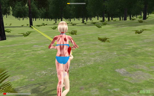 скриншот Girl Kill Zombies 4