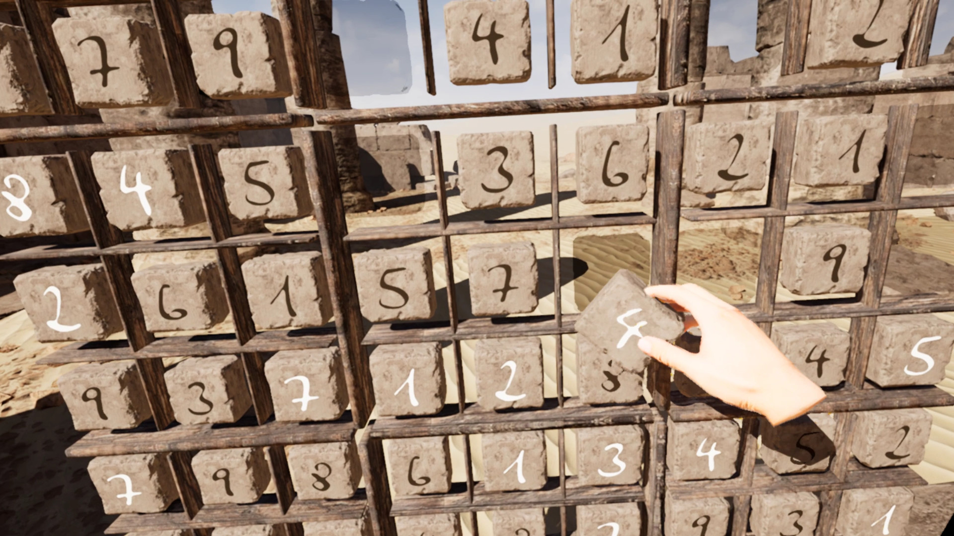 2333VR | 数独游戏：阿拉伯石头（Arabian Stones - The VR Sudoku Game）