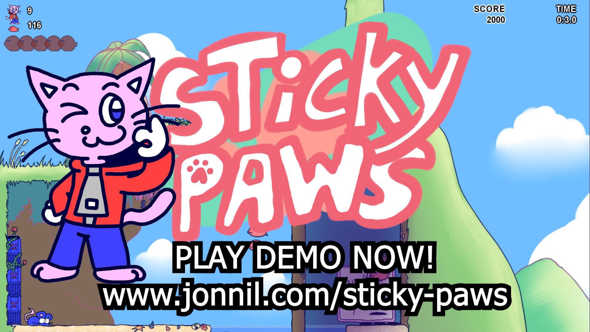 Sticky Paws Demo #7
