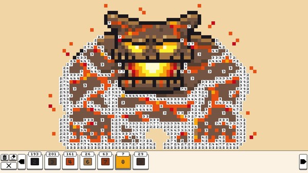 скриншот Coloring Pixels - Monsters Pack 1