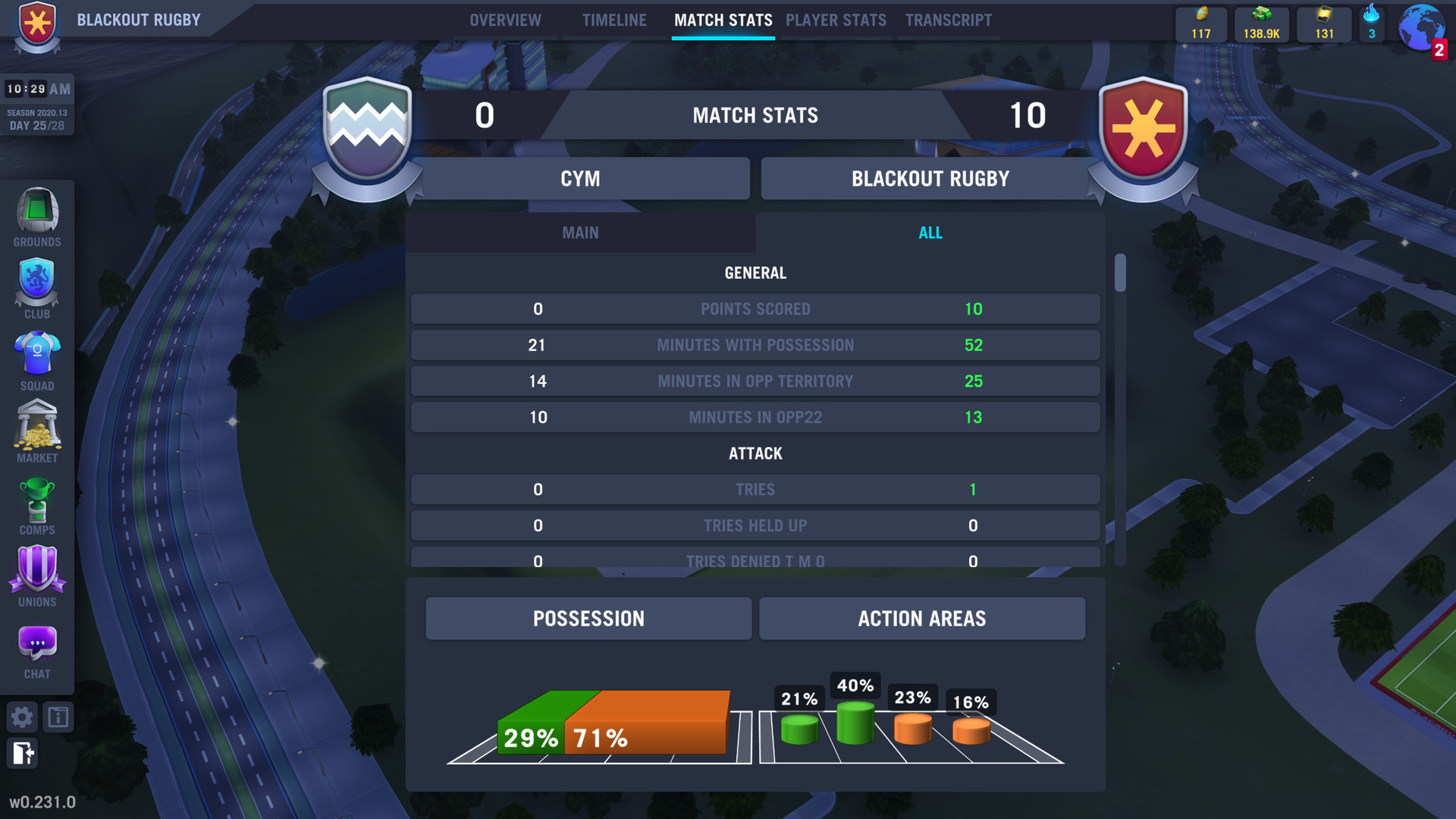 Blackout Rugby - World Cup Edition #24