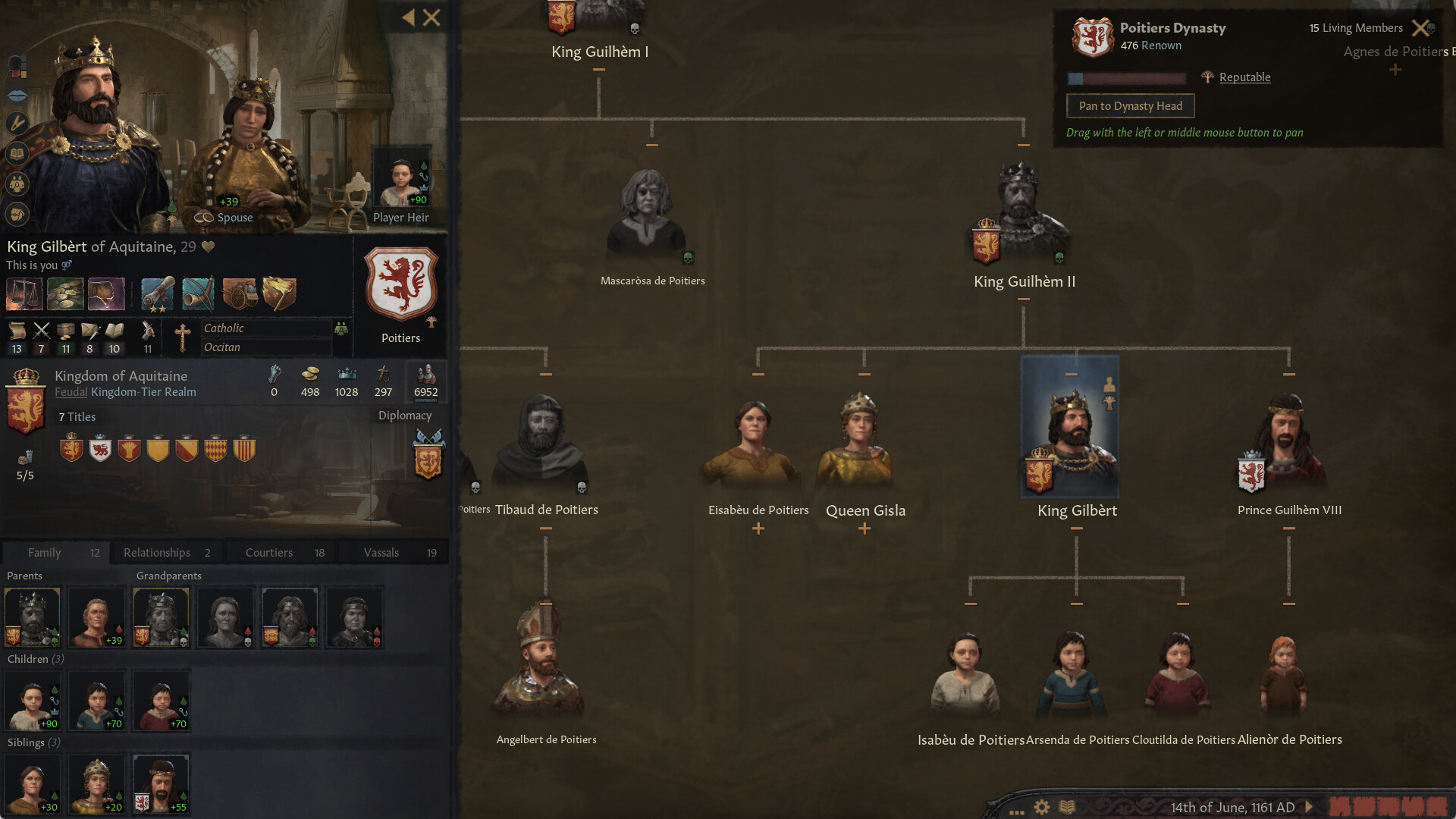 screenshot of Crusader Kings III 8
