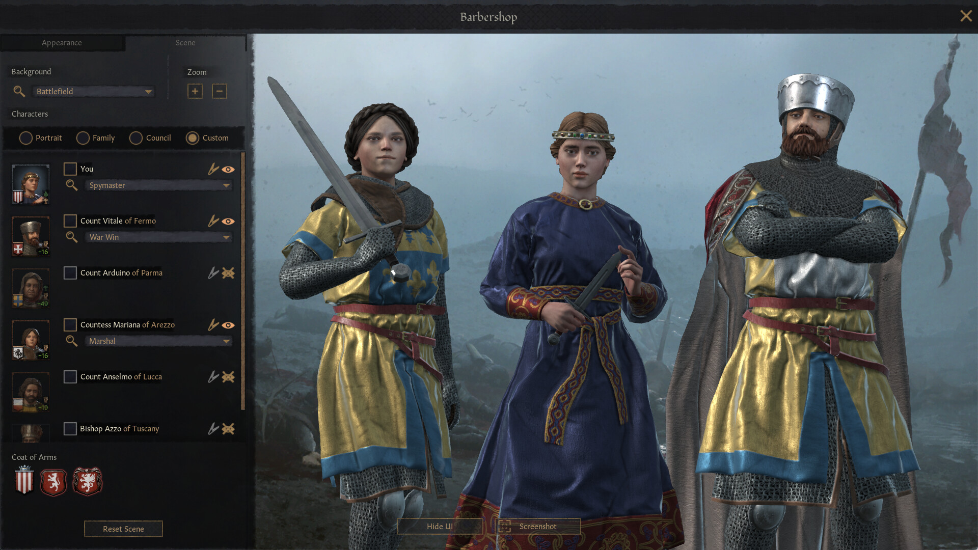 screenshot of Crusader Kings III 7