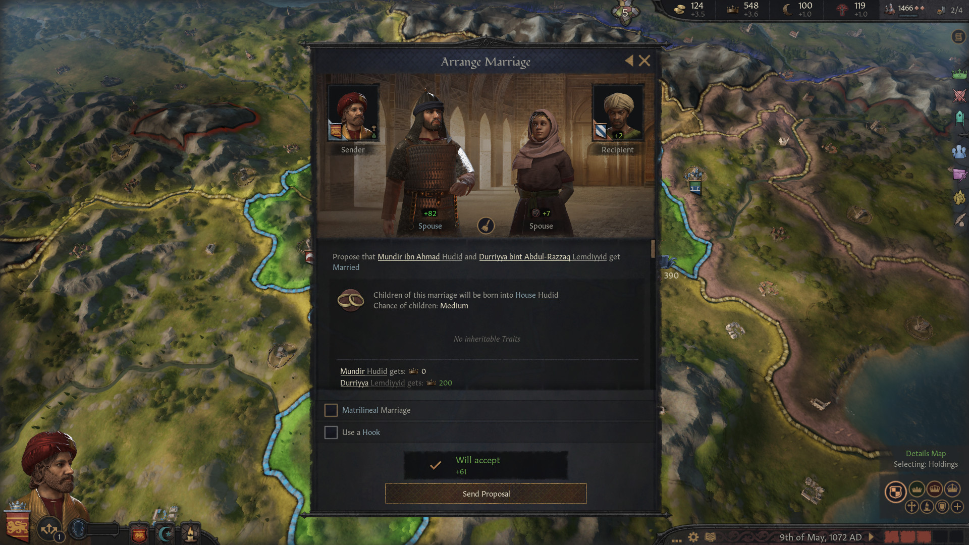 screenshot of Crusader Kings III 15