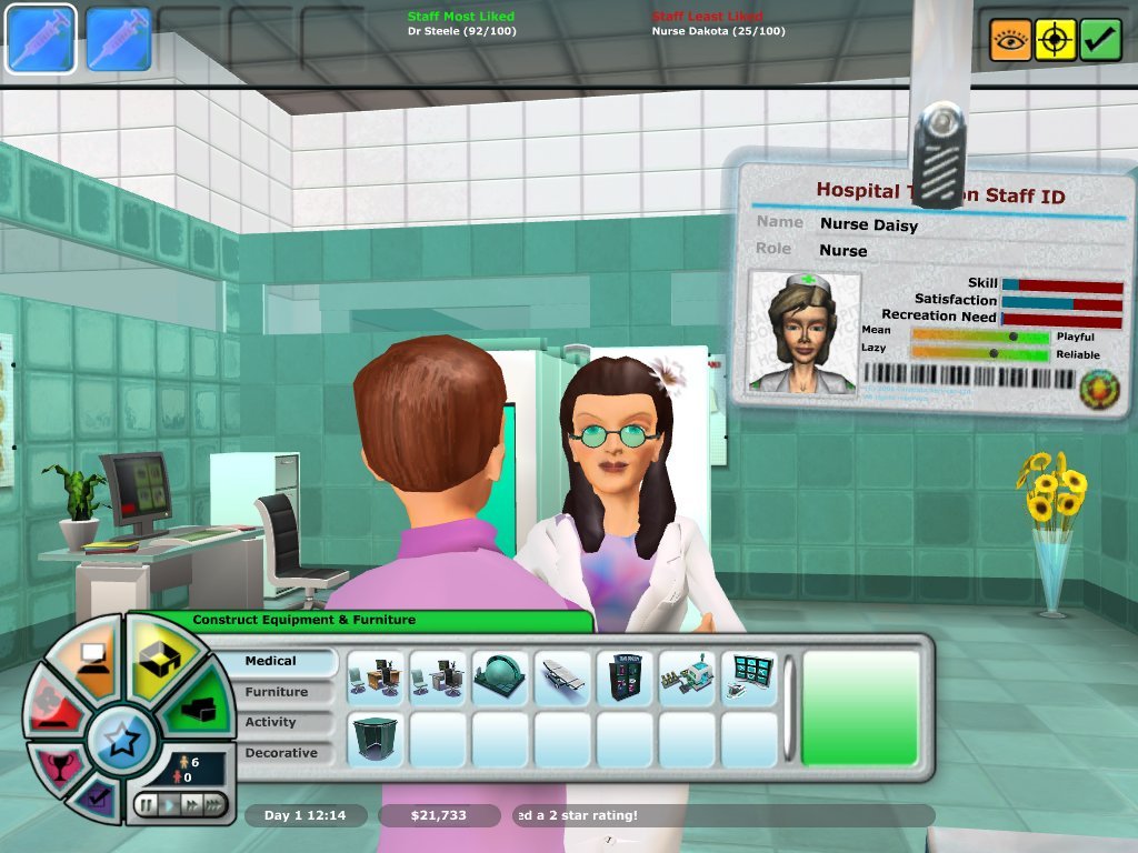 Hospital Tycoon On Steam - hospital tycoon roblox game