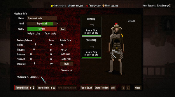 скриншот Domina - Gladiator Class: Scissor 1
