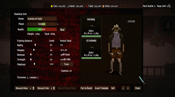 скриншот Domina - Gladiator Class: Scissor 0