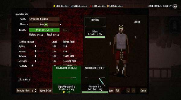 скриншот Domina - Gladiator Class: Velite 0
