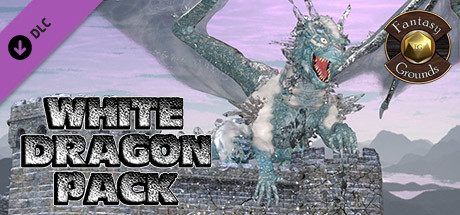 Fantasy Grounds - White Dragon Pack (Token Pack) banner image