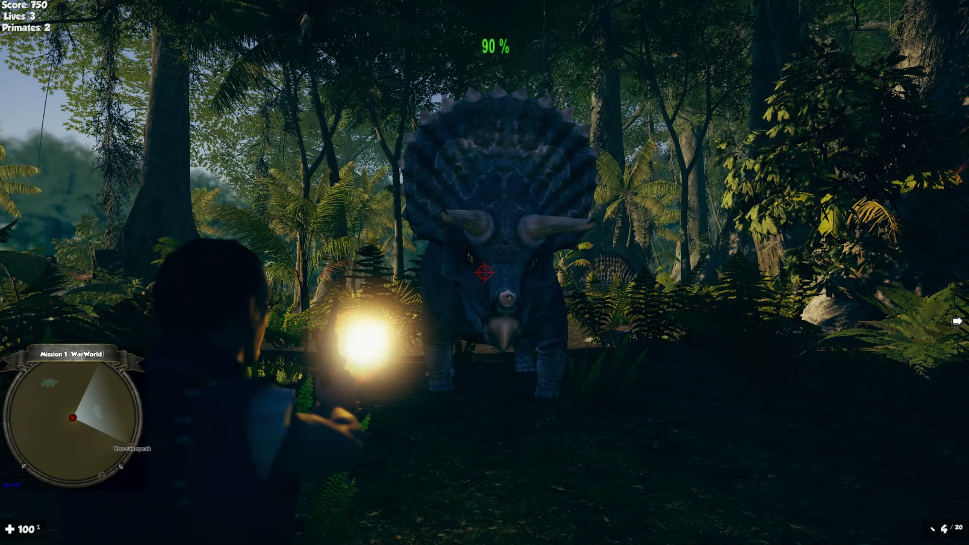 Dinosaur Hunting Patrol 3D Multiplayer Online screenshot 1