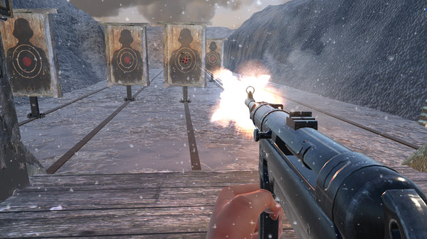 скриншот World War 2 Winter Gun Range VR Simulator 0