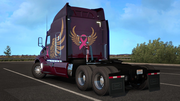 скриншот American Truck Simulator - Pink Ribbon Charity Pack 5