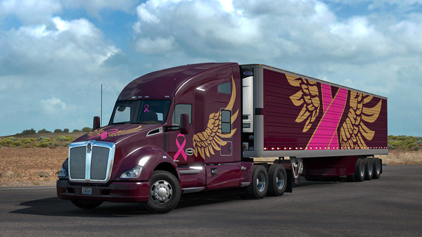 скриншот American Truck Simulator - Pink Ribbon Charity Pack 0