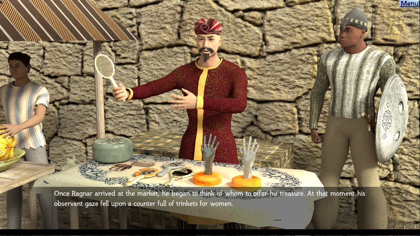 Non-Linear Text Quests - The Barbarian and the Subterranean Caves screenshot screenshot 5