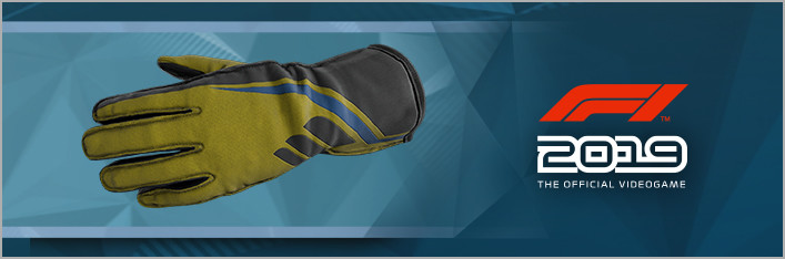 F1 2019: Gloves 'Blue and Black' Featured Screenshot #1
