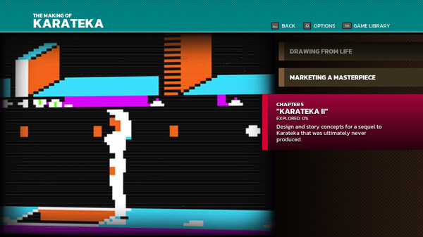 Скриншот из The Making of Karateka