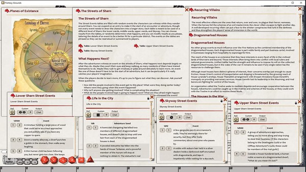 скриншот Fantasy Grounds - D&D Eberron: Rising From The Last War 1