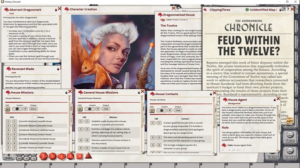 скриншот Fantasy Grounds - D&D Eberron: Rising From The Last War 3