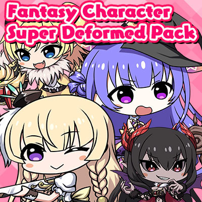 RPG Maker VX Ace - Fantasy Character Super Deformed Pack #0