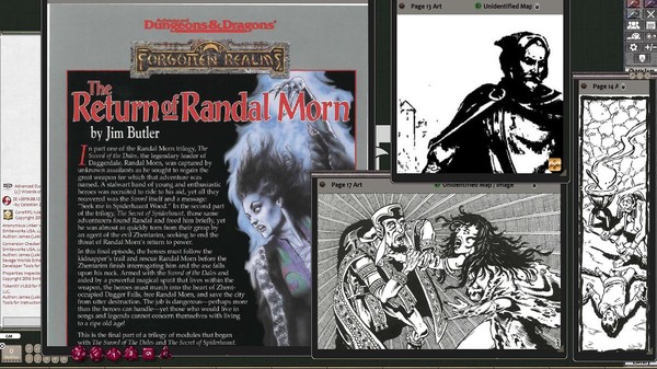 скриншот Fantasy Grounds - D&D Classics: The Return of Randal Morn (2E) 0
