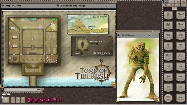 скриншот Fantasy Grounds - Tomb of Tiberesh (5E) 0