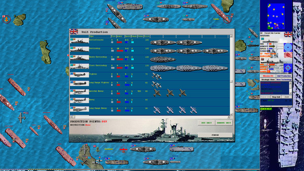 Battleships and Carriers - Pacific War