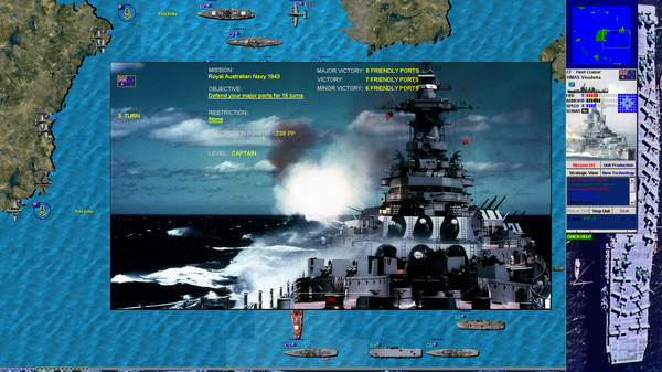 скриншот Battleships and Carriers - Pacific War 0