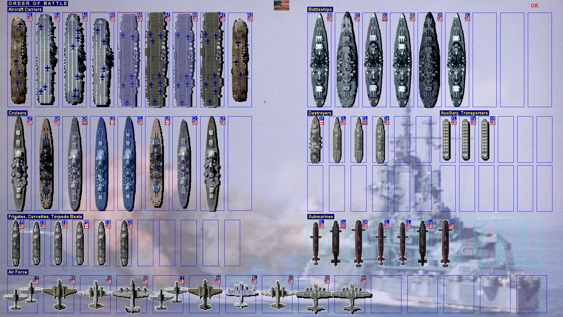 Battleships and Carriers - Pacific War #0