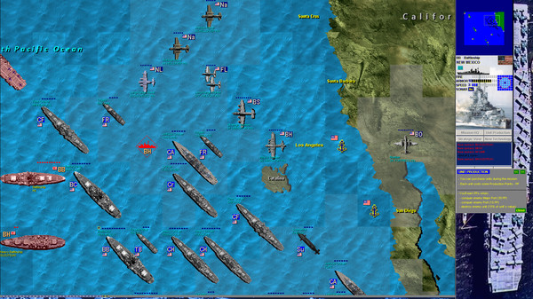Battleships and Carriers - Pacific War