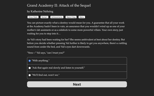 скриншот Grand Academy II: Attack of the Sequel 1