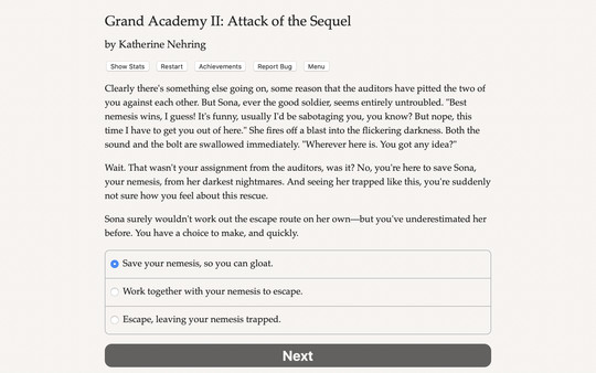 скриншот Grand Academy II: Attack of the Sequel 2