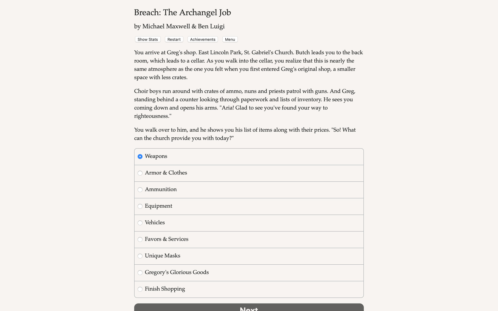 Breach: The Archangel Job Demo #4