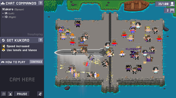 Kukoro: Stream chat games game for windows Pc 1