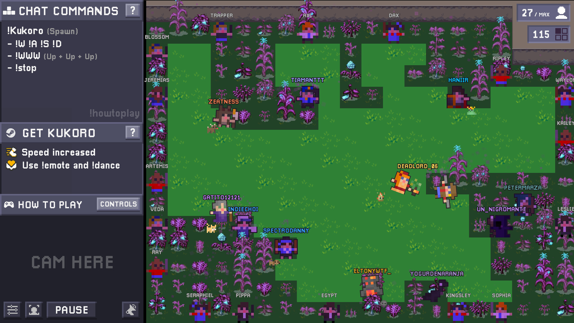 Kukoro: Stream chat games #8