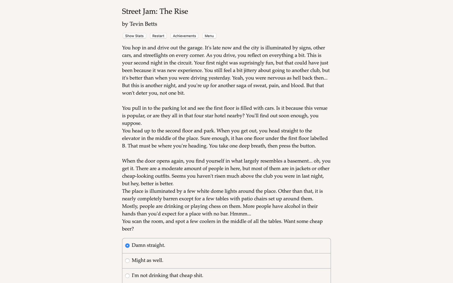 Street Jam: The Rise Demo #5