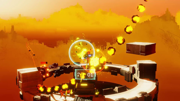 Orbital Bullet – The 360° Rogue-lite — скриншот 23
