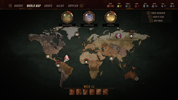 The Lamplighters League скриншот