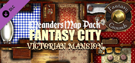 Fantasy Grounds - Meanders Map Pack: Victorian Mansion Special Edition (Map Pack) banner image