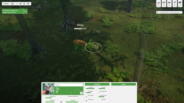 Natural Instincts game for Linux 1